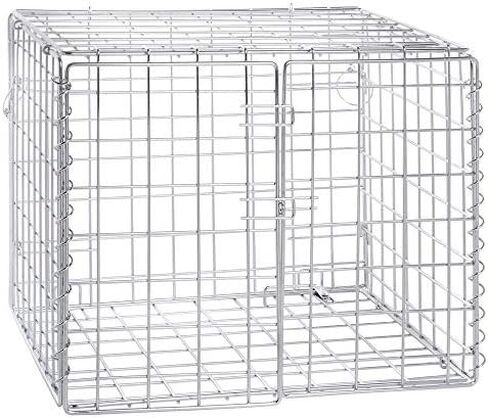 HUBERT Lockable Security Cage Chrome Wire - 18" L x 24" W x 15" H in Saudi Arabia