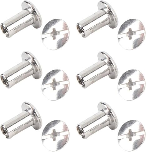 SUNGOOYUE 50 Sets Stainless Steel Flat Head Rivet and Stud Set, Convenient Binding Fasteners for Clothing and Crafts in Saudi Arabia
