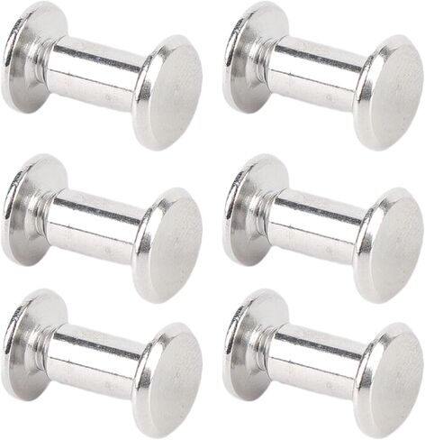 SUNGOOYUE 50 Sets Stainless Steel Flat Head Rivet and Stud Set, Convenient Binding Fasteners for Clothing and Crafts in Saudi Arabia