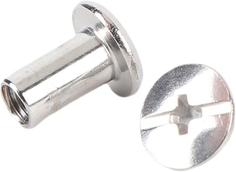 SUNGOOYUE 50 Sets Stainless Steel Flat Head Rivet and Stud Set, Convenient Binding Fasteners for Clothing and Crafts in Saudi Arabia