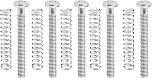 5PCS Guitar Pickup Adjustment Screws with Springs M3×27mm for Import Electric Guitar (Gold) in Saudi Arabia