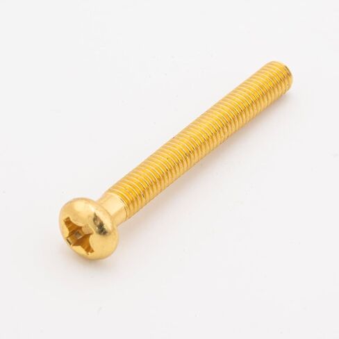 5PCS Guitar Pickup Adjustment Screws with Springs M3×27mm for Import Electric Guitar (Gold) in Saudi Arabia