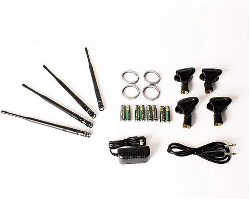 adj American Audio WM-419: Wm-419, 4 Channel Uhf Handheld Wireless Mic,Black in Saudi Arabia