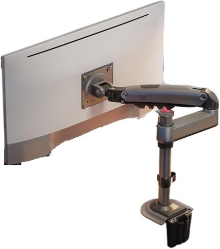 H100 Computer Robotic Arm Desktop Suspended Column Lift Desktop Elevated Stand 9Kg Load Bearing in Saudi Arabia