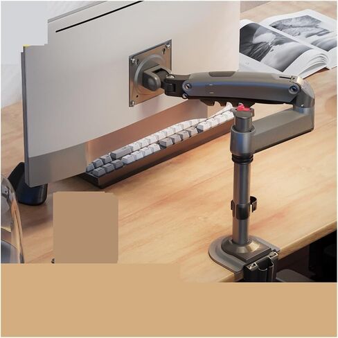 H100 Computer Robotic Arm Desktop Suspended Column Lift Desktop Elevated Stand 9Kg Load Bearing in Saudi Arabia
