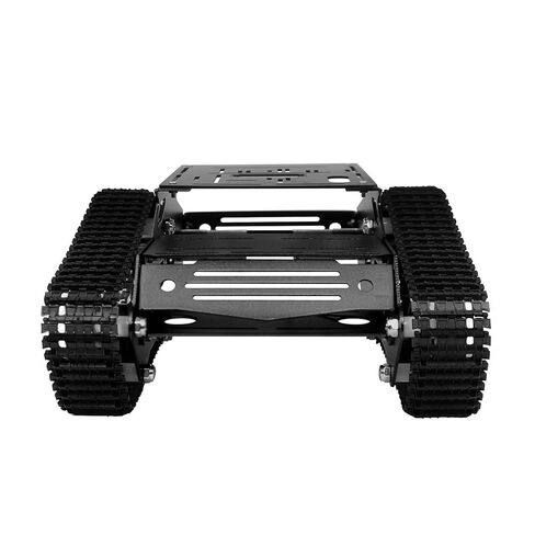 طقم هيكل خزان الروبوت الذكي مع محركات 2WD DC + محرك تشفير 2 قطعة لسيارة ROS Robot car / Arduino / Raspberry Pi DIY RC ألعاب سيارات روبوت مجنزرة ممتصة للصدمات - مجموعة تعليمية in Kuwait