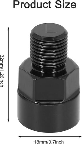 Bike Pedal Adapter, Pedal Adapter 9/16" To 1/2", 1/2" and 9/16" Adapters, Aluminum Alloy Bicycle Pedal Adapter Fits 9/16 Inch(14mm) Pedals, Fits 1/2 Inch(12mm) Cranks in Saudi Arabia