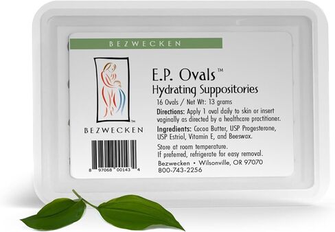 بيزويكن إي.بي. أشكال بيضاوية - 16 شكل بيضاوي - تم تركيبها بشكل احترافي لتخفيف جفاف المهبل عند النساء في مرحلة انقطاع الطمث - تشحيم مهبلي طبيعي in Kuwait