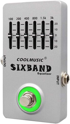 Coolmusic C-EQ01 Equalizer Pedal Guitar Pedal Effects Bass Pedal Acostic Guitar Pedal in Kuwait