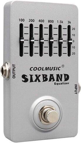 Coolmusic C-EQ01 Equalizer Pedal Guitar Pedal Effects Bass Pedal Acostic Guitar Pedal in Kuwait