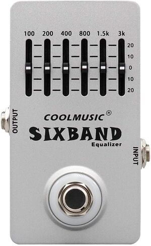 Coolmusic C-EQ01 Equalizer Pedal Guitar Pedal Effects Bass Pedal Acostic Guitar Pedal in Kuwait