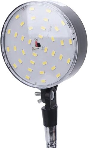 LED آلة ضوء 30 سنتيمتر مرنة معقوفة قاعدة مغناطيسية ضوء العمل لمخرطة منضدة ورشة عمل الإضاءة الصناعية in Kuwait