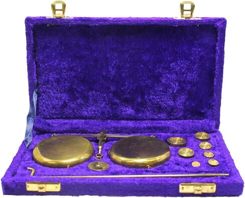 ميزان صيدلي 50 جرام مع صندوق مخملي - قطعة ديكور in Kuwait