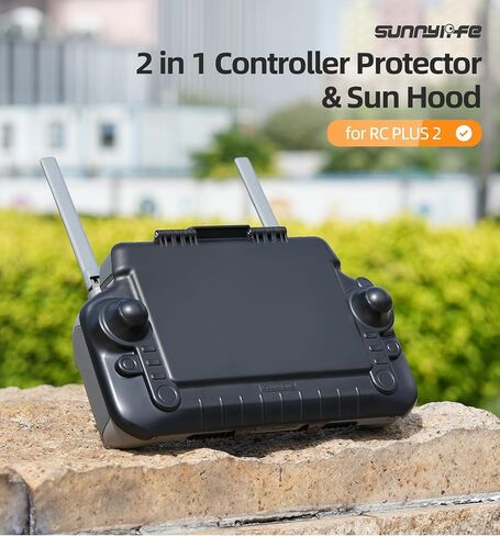 Anbee RC Plus 2 Remote Controller 2-in-1 LCD Screen Protect Cover & Sun Hood Compatible with DJI Matrice 4T/4E/400 Series Aircraft Drone in Kuwait