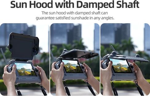 Anbee RC Plus 2 Remote Controller 2-in-1 LCD Screen Protect Cover & Sun Hood Compatible with DJI Matrice 4T/4E/400 Series Aircraft Drone in Kuwait