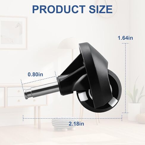 عجلة دوارة بديلة لمكنسة كهربائية روبوتية عجلة أمامية مناسبة لـ eufy RoboVac 11S, 30, 30C, 35C, 12, 15C, 15T, 11S/15C/30C Max in Kuwait