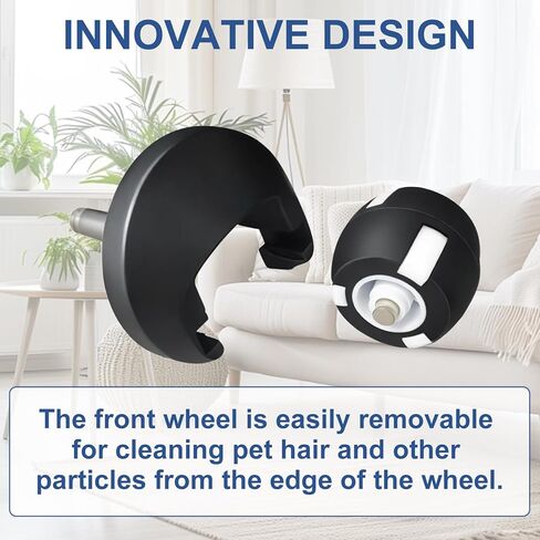 عجلة دوارة بديلة لمكنسة كهربائية روبوتية عجلة أمامية مناسبة لـ eufy RoboVac 11S, 30, 30C, 35C, 12, 15C, 15T, 11S/15C/30C Max in Kuwait