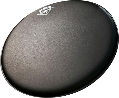 رأس طبلة مصقول بالرمل مقاس 14 بوصة - أسود غير لامع محكم 10.8 مل رأس مستجيب للخدمة الشاقة لفرقة المسيرة وتسجيل الاستوديو والأداء الحي in Kuwait