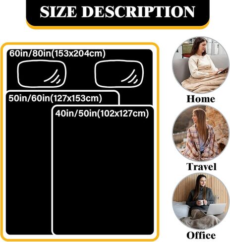 Football Gifts for Men, City Gifts for Football Lovers, Sports Style Team Colors Flannel Blanket for Game Day Couch Bed Gold and Black 60"x50" in Saudi Arabia