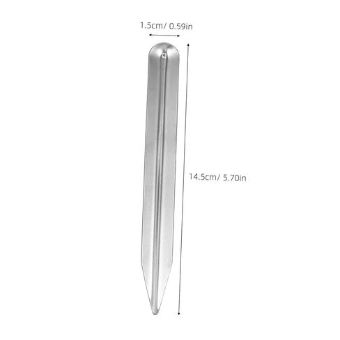 3pcs Stainless Steel Lab Scoop Curved Rounded End Spatulas for Mixing Transferring Powders Pastes Beads Jewelry Craft Projects Multipurpose Tools in Saudi Arabia