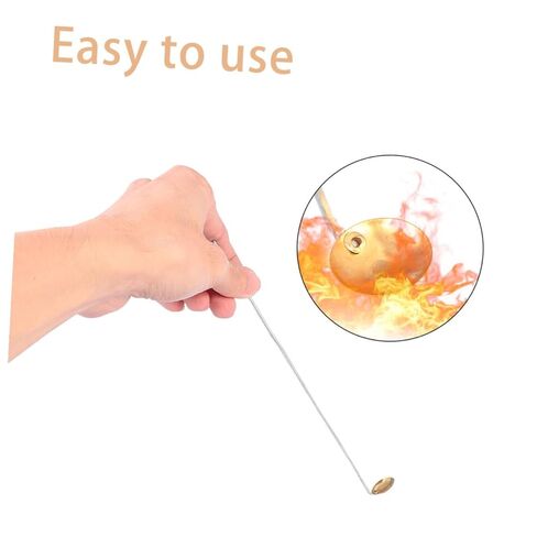 15pcs Copper Burning Spoons Laboratory Combustion Instruments Ergonomic Design for Teaching and Solid Material Testing in Saudi Arabia