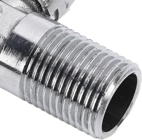 Dioche Angle Stop Valve Angle Stop Valve Brass 1/4 Quarter Turn G1/2in Inlet G1/2in Outlet Water Shut Off for Kitchen, Bathroom, Sink & Toilet in Saudi Arabia