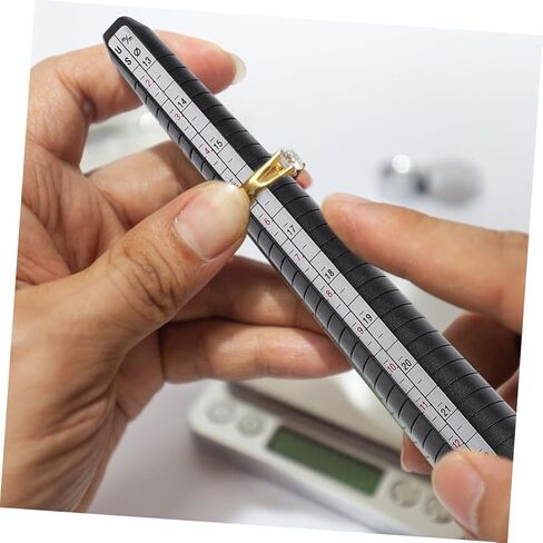Homoyoyo 3Pcs Finger Measuring Tool Professional Ring Gauge for Accurate Jewelry Sizing Lightweight and Easy to Handle for DIY Enthusiasts and Beginners in Saudi Arabia