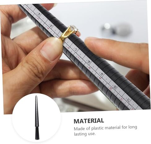 Homoyoyo 3Pcs Finger Measuring Tool Professional Ring Gauge for Accurate Jewelry Sizing Lightweight and Easy to Handle for DIY Enthusiasts and Beginners in Saudi Arabia