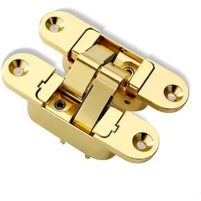 مفصلات أبواب غير مرئية 180 درجة أرجوحة مخفية شديدة التحمل للخشب قابلة للطي قطعة واحدة (أسود مفتوح على اليسار) in Kuwait