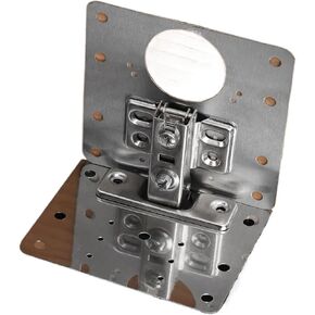 مع المسمار المفصلي إصلاح لوحة أطقم تركيب مسطح بين قوسين 1 قطعة/4 قطعة/6 قطعة/10 قطعة (4 قطعة) in Kuwait