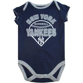 VF New York Yankees Girl's Team Logo Infant Creeper Bodysuit - Team Colors in Kuwait