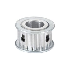 بكرة توقيت 5M 30T 5 مم، مسافة 30 مم، عرض الأسنان 16 مم، عجلة متزامنة من الألومنيوم بدون خطوة لحزام عرض 15 مم (5M 30T؛ عرض الأسنان: 16 مم، التجويف: 30 مم، 1) in Kuwait