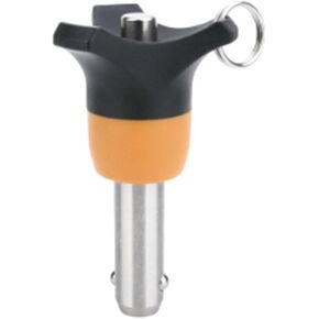 Locking Pins,1pc VCN120 Ejector Type Quick Release Pin, Ball Head Fastening Pin Boat Accessories, VCN120-6-100mm ( Color : Orange , Size : VCN120-5-90mm ) in Saudi Arabia