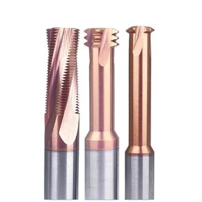 كربيد 1T 3T قاطعة المطحنة ذات الأسنان الكاملة M0.8-M14 أداة CNC للصلب (M5X0.75X6X50 كامل) in Kuwait