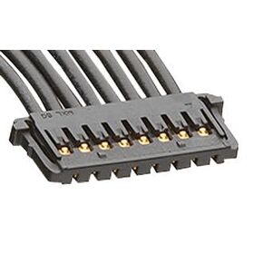 مجموعة كابلات Molex/Waldom، 15132-1205، Pico-Lock-to-Pico-Lock Off-The-Shelf (OTS) - مسافة 1.50 مم - صف واحد - طول 450.00 مم - 12 دائرة - أسود. (23 عنصر/عناصر) in Kuwait
