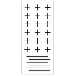 علامات الجلد من PortalMark للعلاج الإشعاعي - نقاط الإعداد، لاصق بديل، 110 في كل صندوق in Kuwait