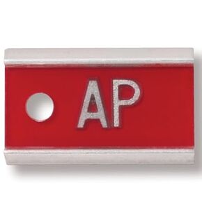 Word X-Ray Markers (Aluminum) - 8+ Characters, 3/8" Lead Letters/Numbers, Red in Saudi Arabia