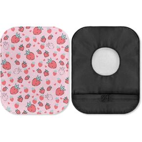 Rnyleeg Skull Colostomy Bag Cover for Women Flower Hummingbird Rose Printed Washable Ostomy Bag Covers with Closure for Ileostomy Stoma Care in Kuwait