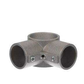 Brushed Aluminum Corner Cross Brace Fitting - 1-5/8" OD Legs in Kuwait
