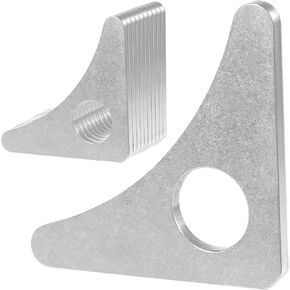 A572 درجة 50 لحام على ألواح التقوية 8 عبوات 3 × 3 × 1/4 بوصة دعامات مثلثة فولاذية اهتزازية مصقولة عالية القوة تدعم طاولات اللحام أقفاص ومقطورات لحام آمن غير مجلفن in Kuwait