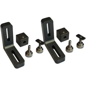 مجموعة دعامات تثبيت السياج مع الأجهزة، مجموعة من قطعتين | للاستخدام مع طاولات المنشار المتري المدمجة والمحمولة in Kuwait