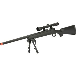 Evike Airsoft - CYMA Standard V.S.R-10 BOL.t Action Airsoft Sni.per Ri.fle (اللون: أسود مع نطاق R.ail) in Kuwait