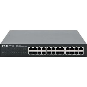 Eaton Tripp Lite Series 24-Port 10/100/1000 MBPS سطح المكتب Gigabit Ethernet مفتاح غير مُدار ، حاوية معدنية in Saudi Arabia