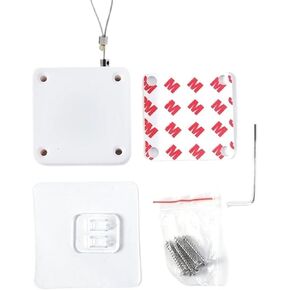 جهاز إغلاق شد للباب بدون ثقب 500 جرام - 1000 جرام (أبيض 800 جرام) in Kuwait