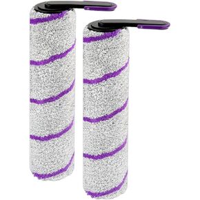 (عبوتان) بكرات فرشاة بديلة S20 Pro للمكنسة الكهربائية Narwal S20 Pro الرطبة والجافة، مجموعة ملحقات فرشاة دوارة، فرش متعددة الأسطح in Kuwait