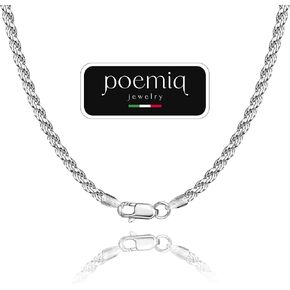925 Silver Chain Necklace for Women in Kuwait