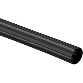 2" OD - Matt Black Finish Stainless Steel Round Tubing 304 Grade - 18 Gauge (84-in Long) in Kuwait