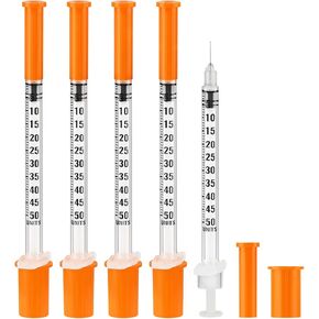 100 عبوة 0.5 مل/سم مكعب 31 جرام 5/16 بوصة، محاقن مختبرية، عبوة فردية in Kuwait