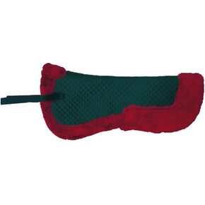Faux Fur Trim Half Pad for Pony English Riding Saddle Correction in Kuwait