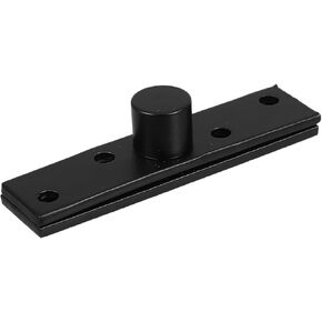 مفصل محوري للباب المخفي من الفولاذ المقاوم للصدأ عالي التحمل يدور 360 درجة، مفصل كبير مخفي في المنتصف للأبواب الخشبية، لمسة نهائية سوداء غير لامعة مناسبة للمنزل والمكتب والاستخدام التجاري in Kuwait